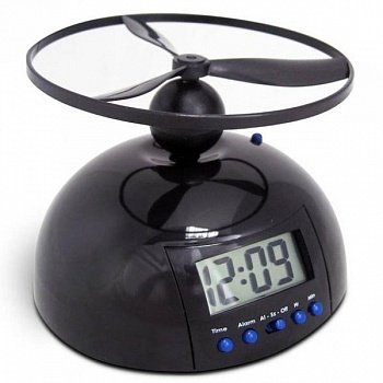 Летающий будильник вертолет Flying Alarm Clock